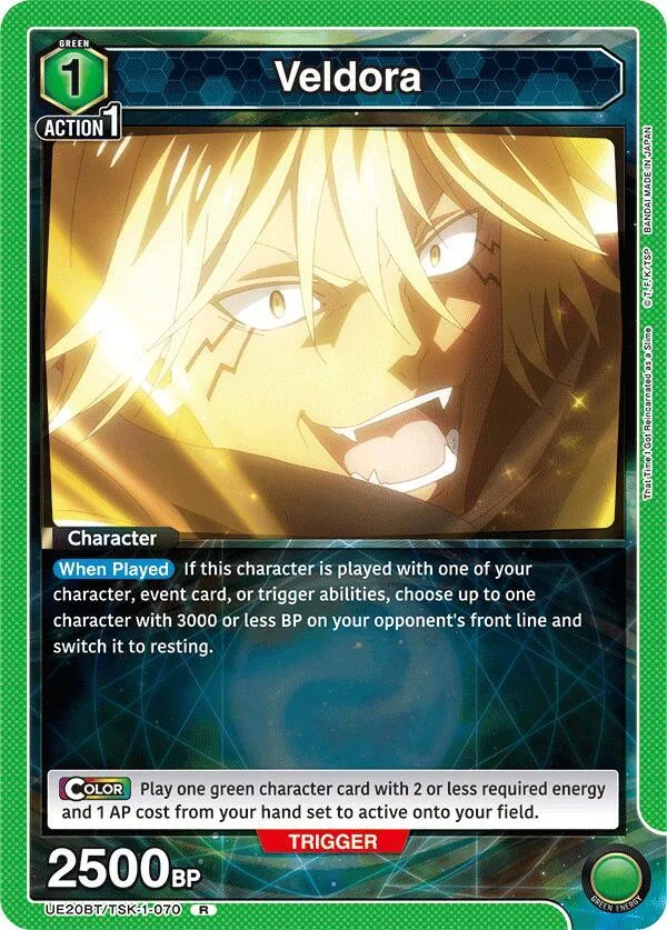 Veldora (070) card front