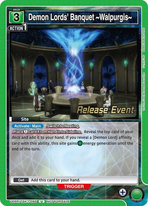 Demon Lords' Banquet ~Walpurgis~ card front