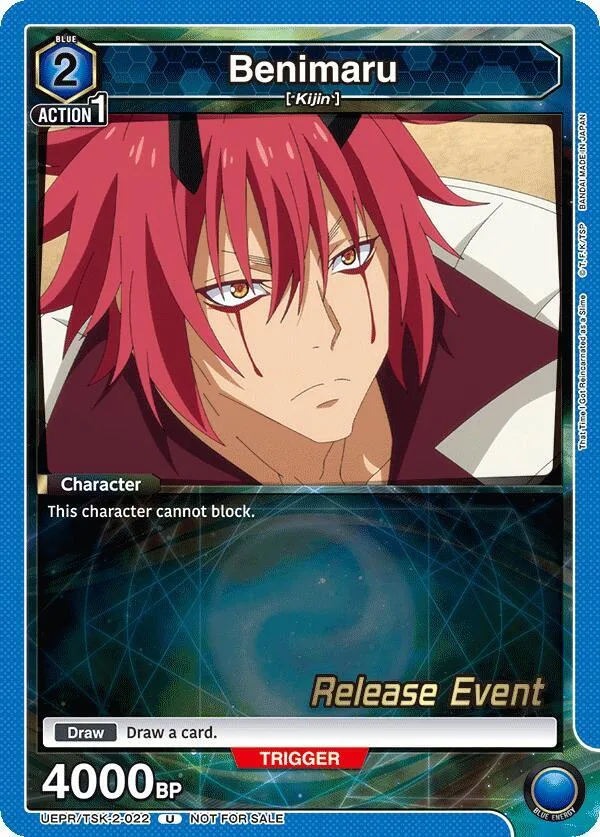 Benimaru (022) card front