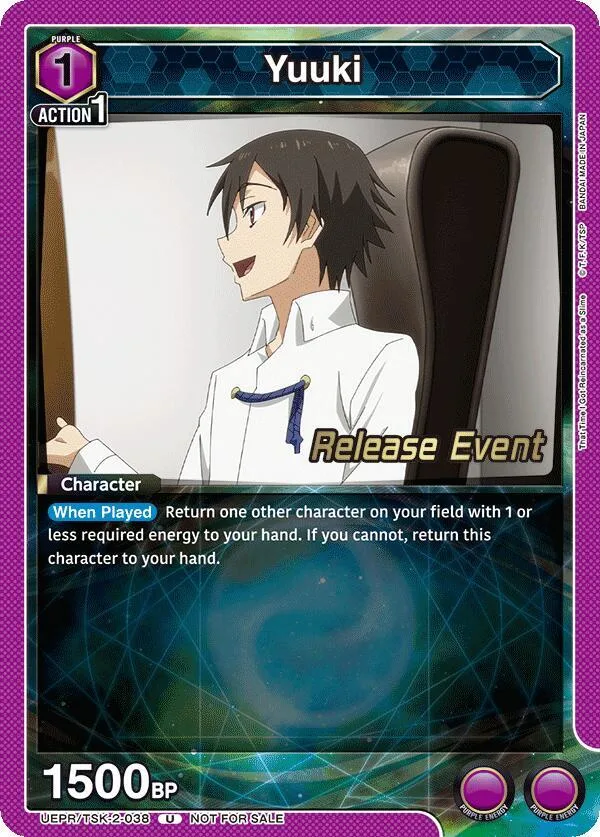 Yuuki card front