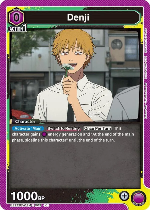 Denji (003) card front