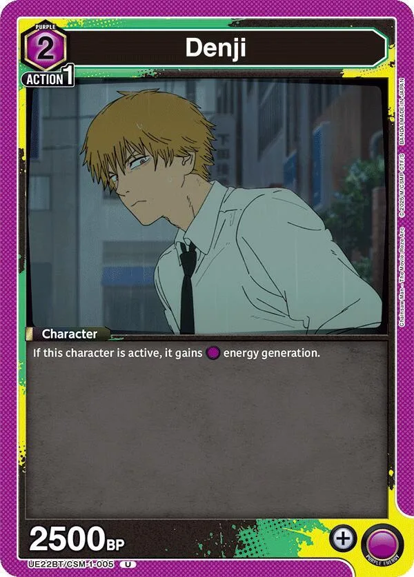Denji (005) card front