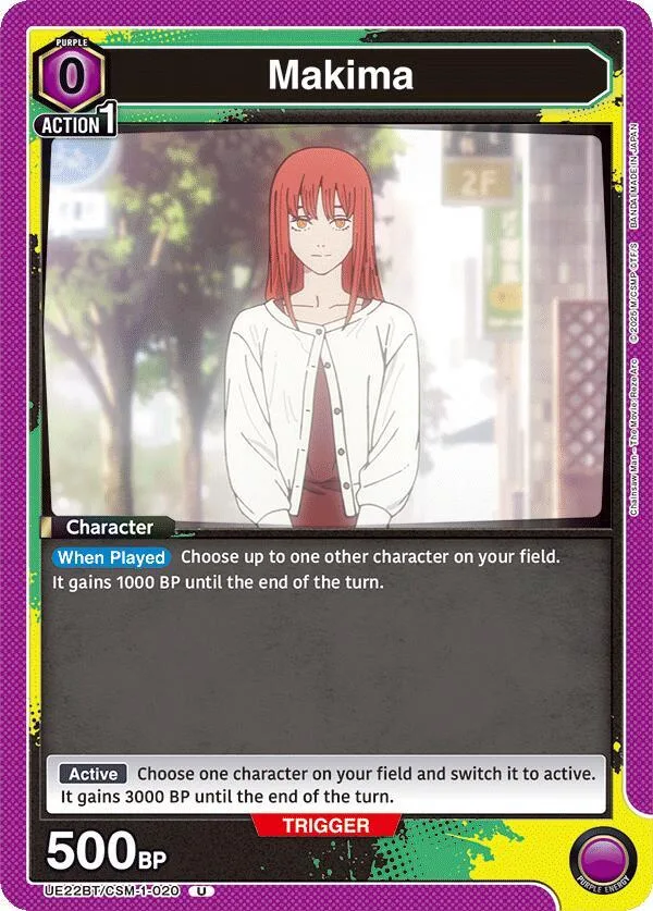 Makima (020) card front