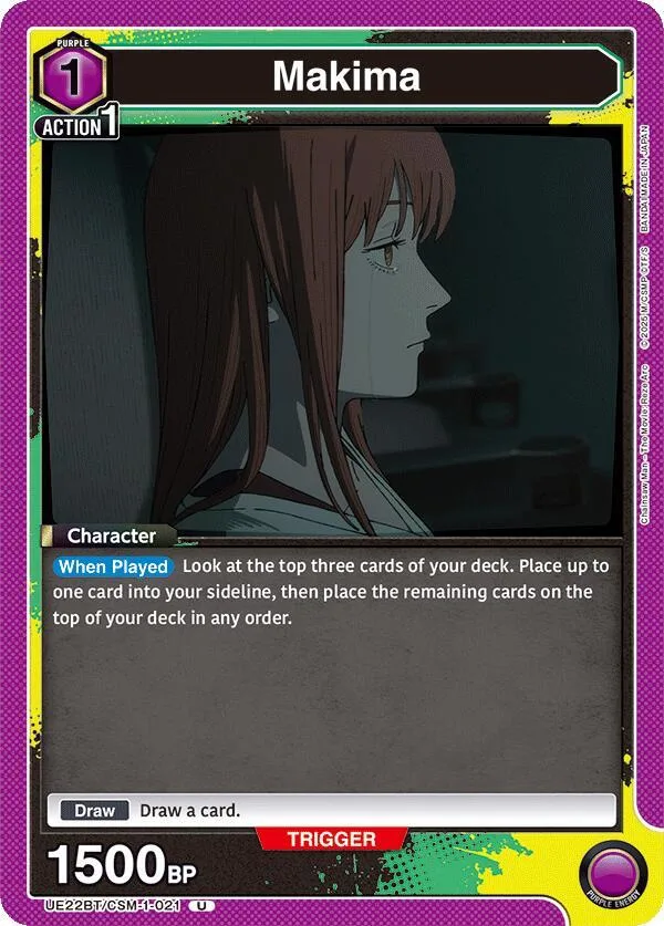 Makima (021) card front