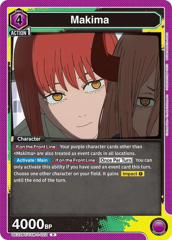 Makima (022) card front