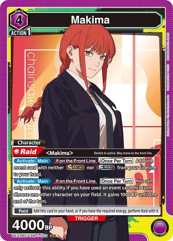 Makima (023) card front