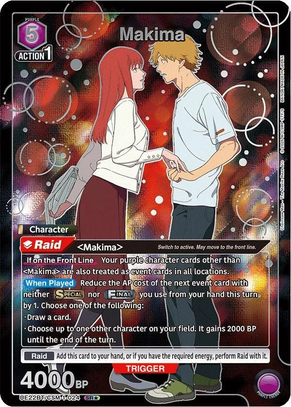 Makima (024) (SR*) card front