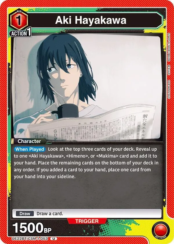 Aki Hayakawa (053) card front
