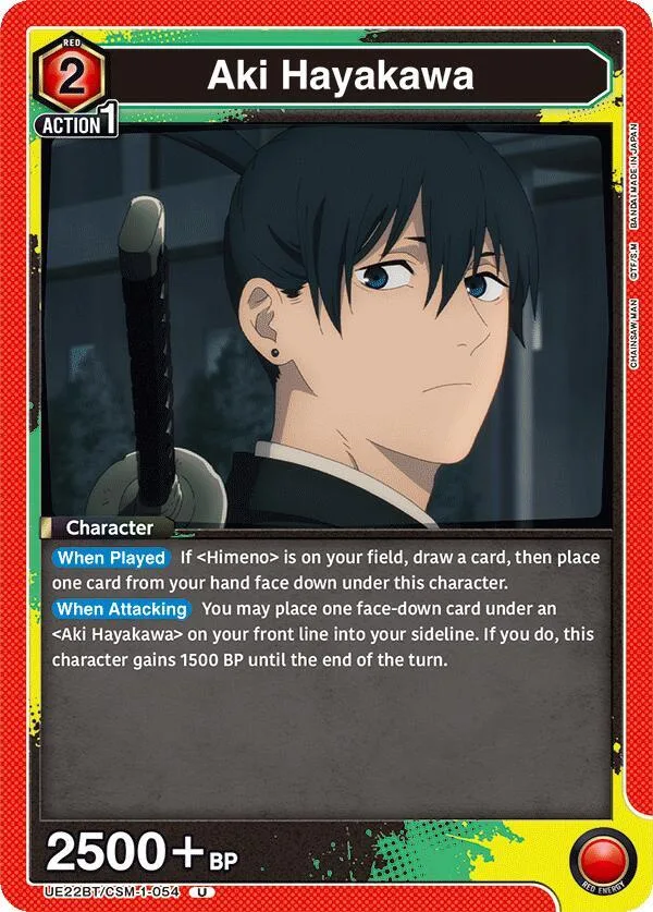 Aki Hayakawa (054) card front