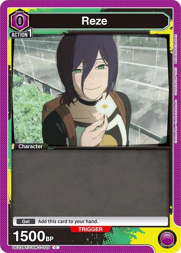 Reze (025) (Box Topper Foil) card front