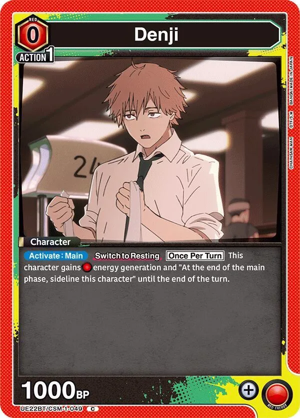 Denji (049) (Box Topper Foil) card front