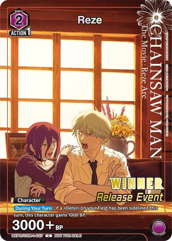 Reze (Release Event Winner) card front