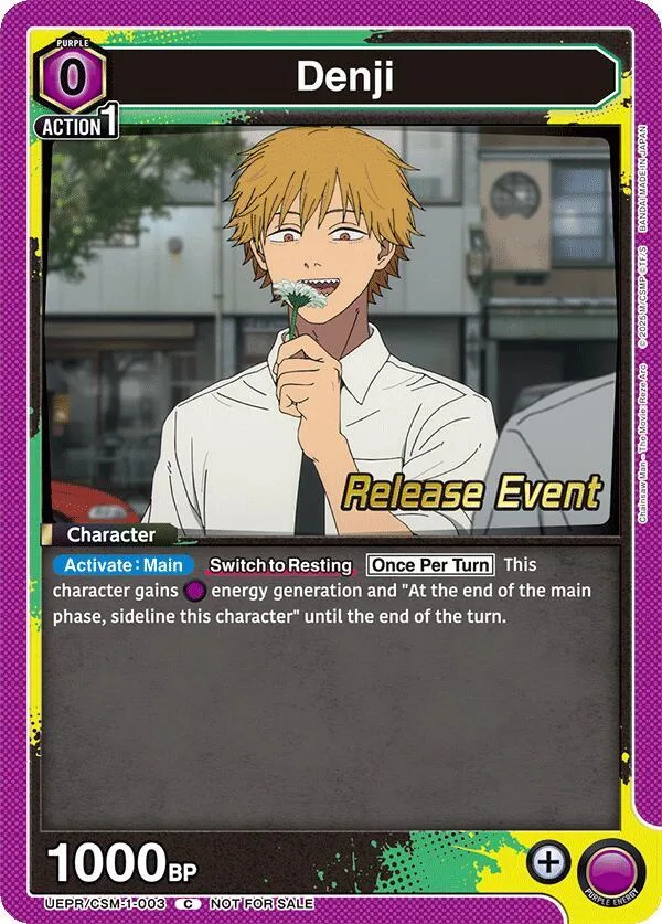 Denji (003) card front