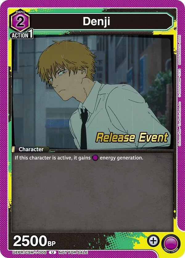 Denji (005) card front