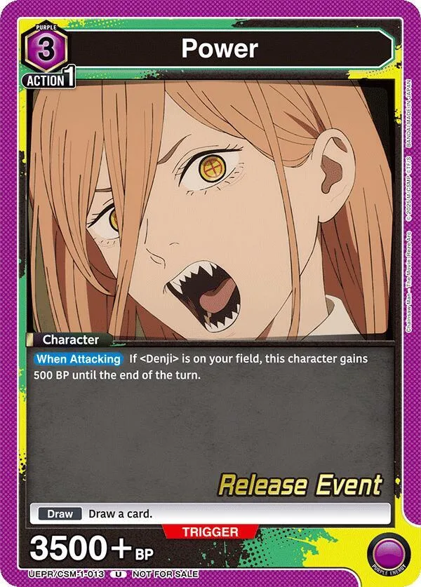 Power (013) card front