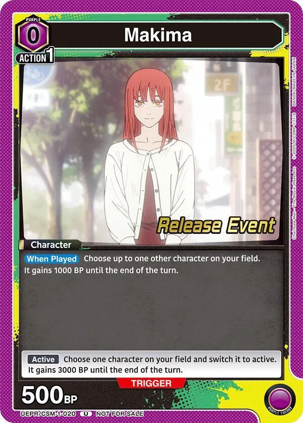 Makima (020) card front