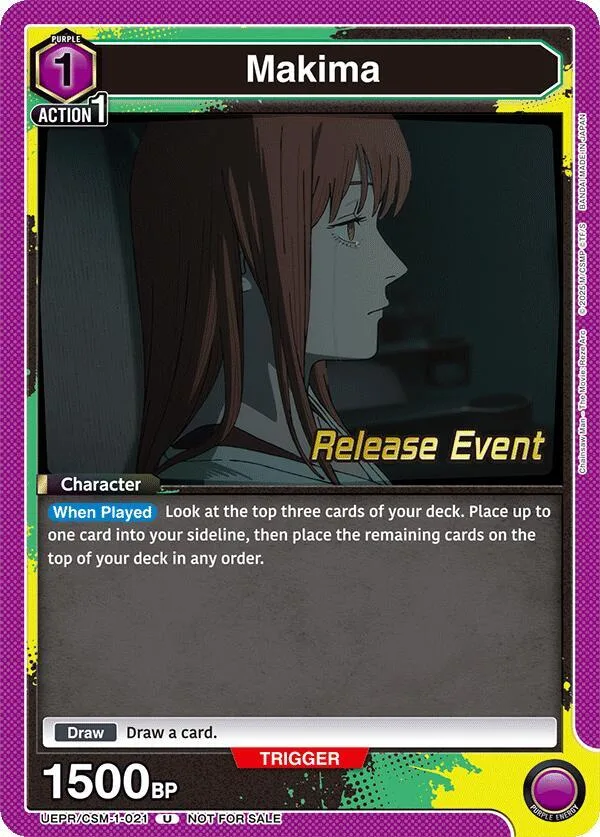 Makima (021) card front