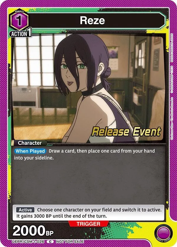 Reze (026) card front