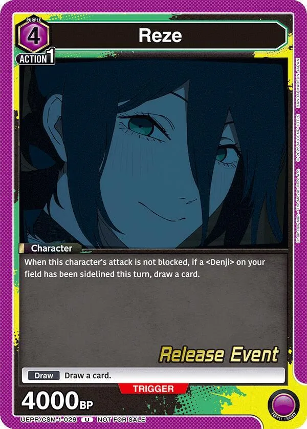 Reze (029) card front