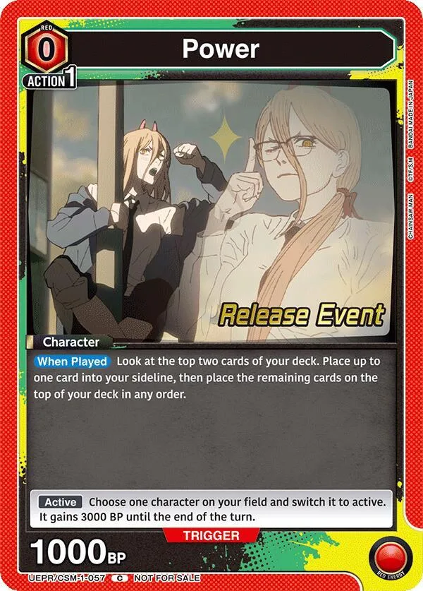 Power (057) card front
