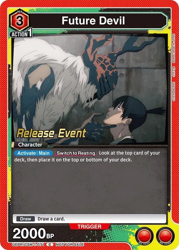 Future Devil card front