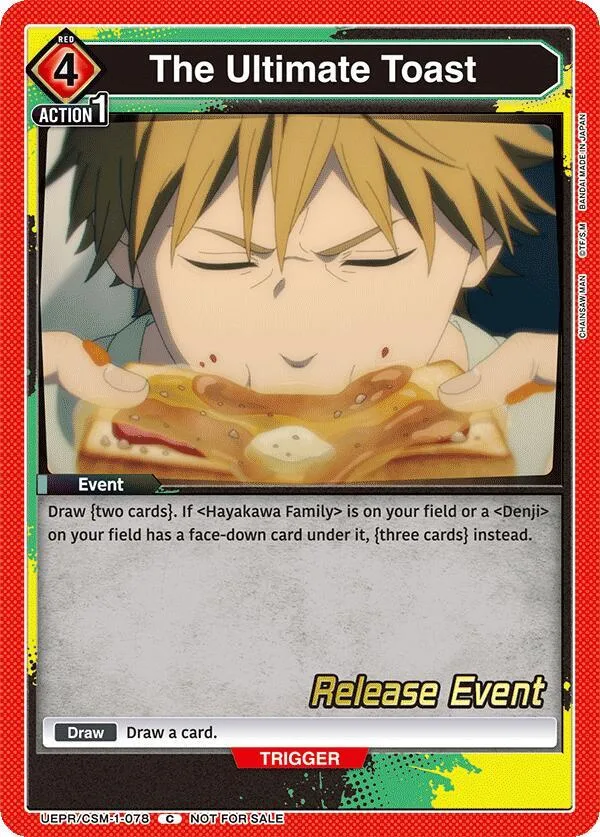 The Ultimate Toast card front