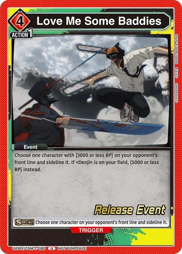 Love Me Some Baddies card front