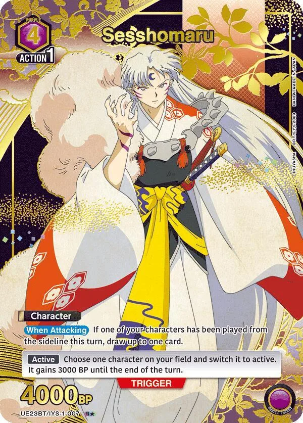 Sesshomaru (007) (R*) card front