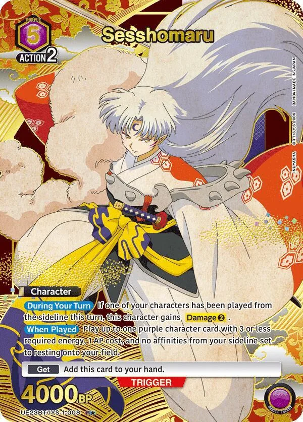 Sesshomaru (008) (R*) card front