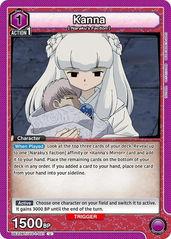 Kanna (021) card front