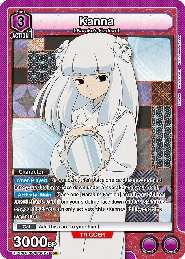 Kanna (022) card front