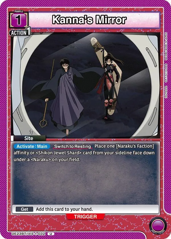 Kanna's Mirror card front