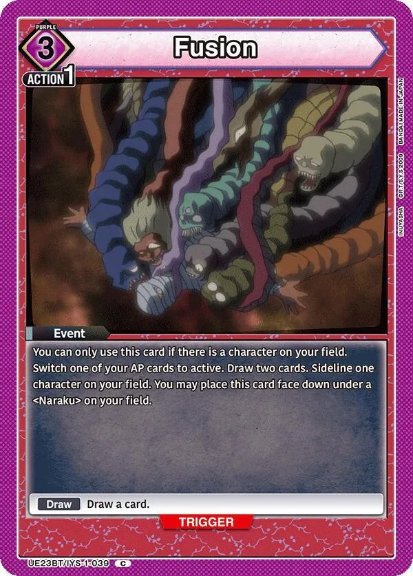 Fusion card front