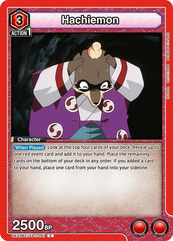 Hachiemon card front