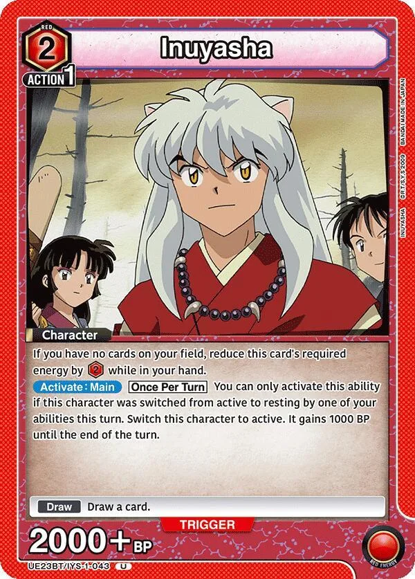 Inuyasha (043) card front