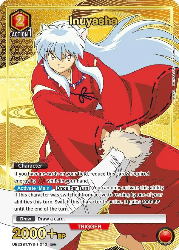 Inuyasha (043) (U*) card front