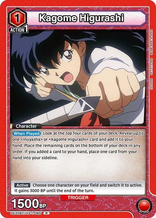 Kagome Higurashi (065) card front