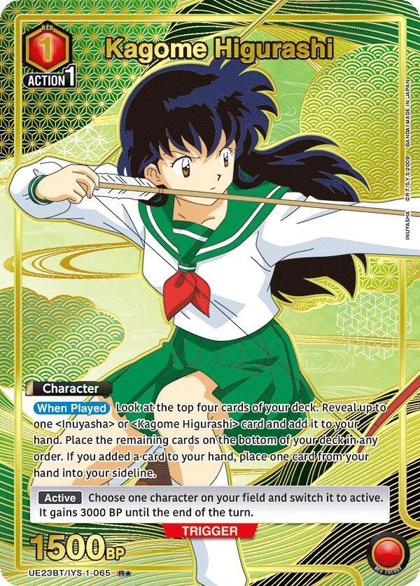 Kagome Higurashi (065) (R*) card front