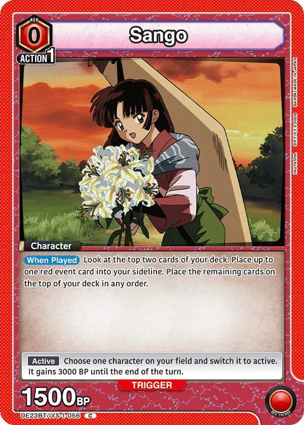 Sango (056) (Box Topper Foil) card front