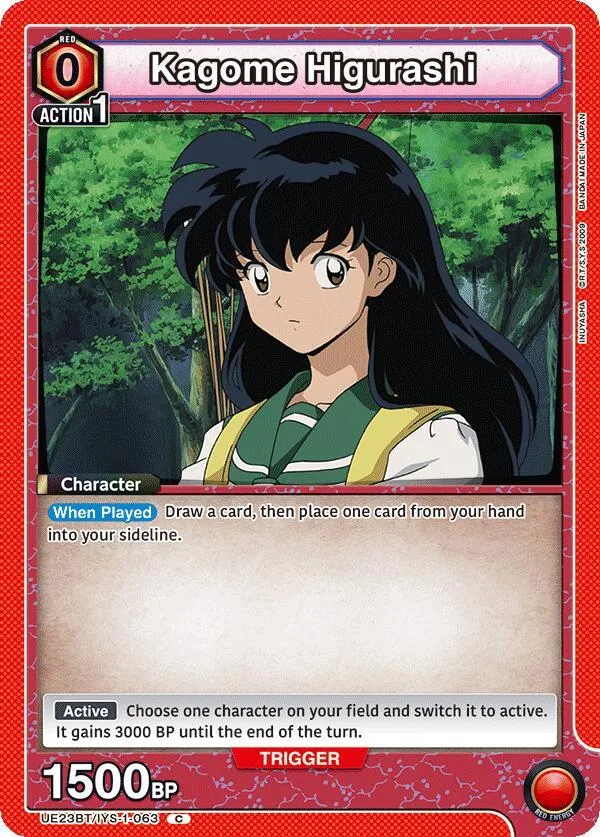 Kagome Higurashi (063) (Box Topper Foil) card front