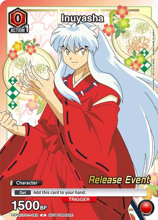 Inuyasha (Release Event Participant) card front