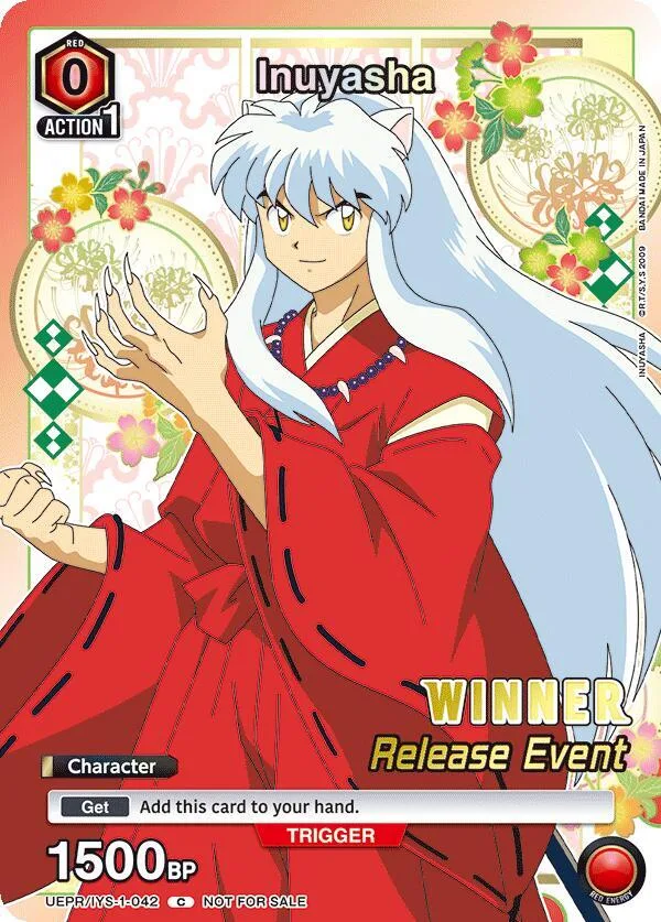 Inuyasha (Release Event Winner) card front