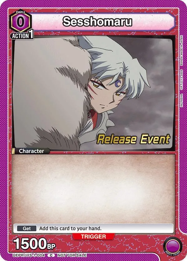 Sesshomaru (004) card front