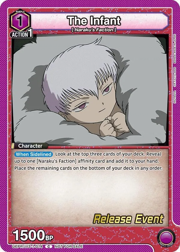 The Infant card front