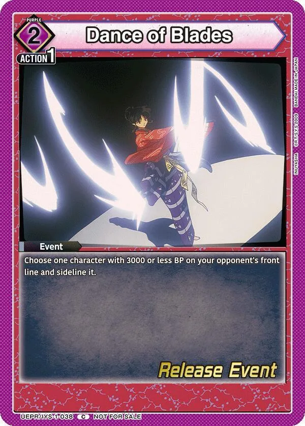 Dance of Blades card front