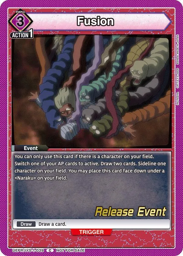 Fusion card front