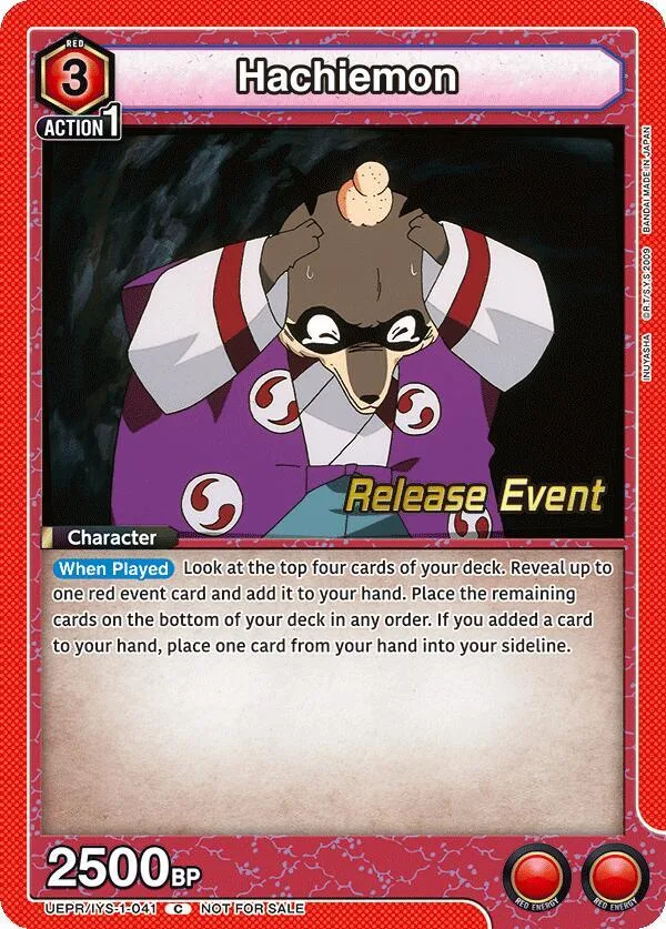 Hachiemon card front