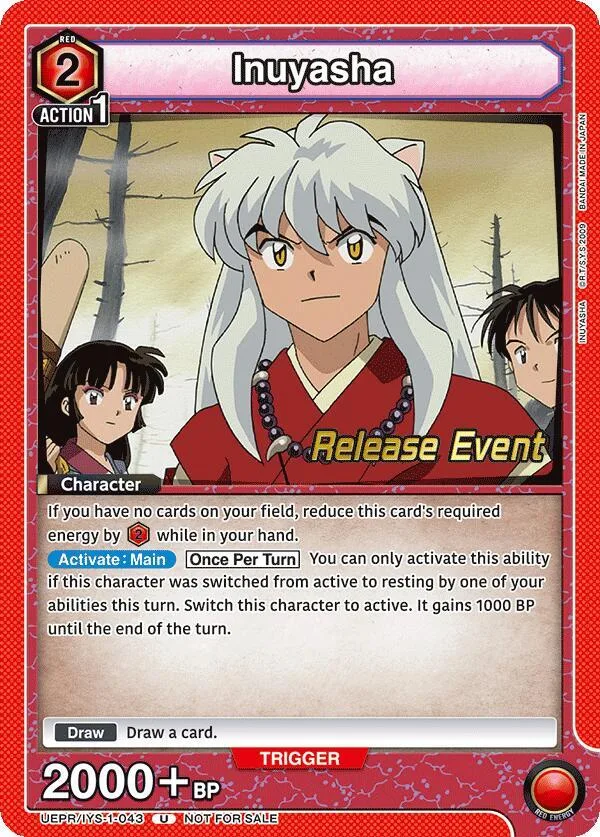 Inuyasha (043) card front