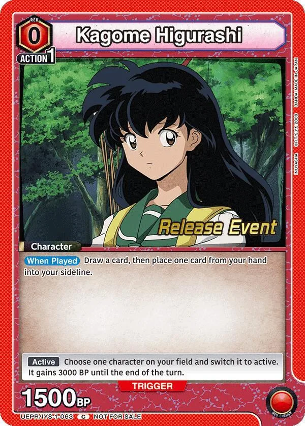 Kagome Higurashi (063) card front
