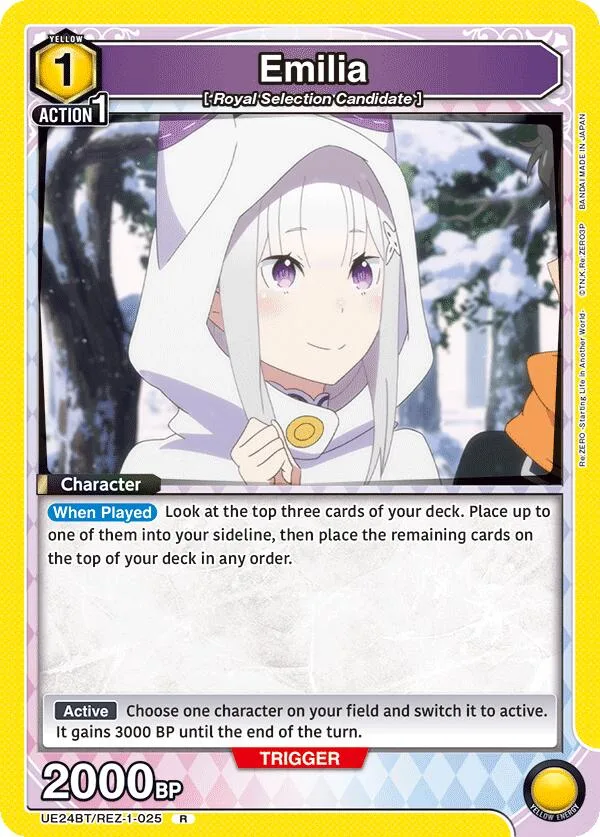 Emilia (025) card front